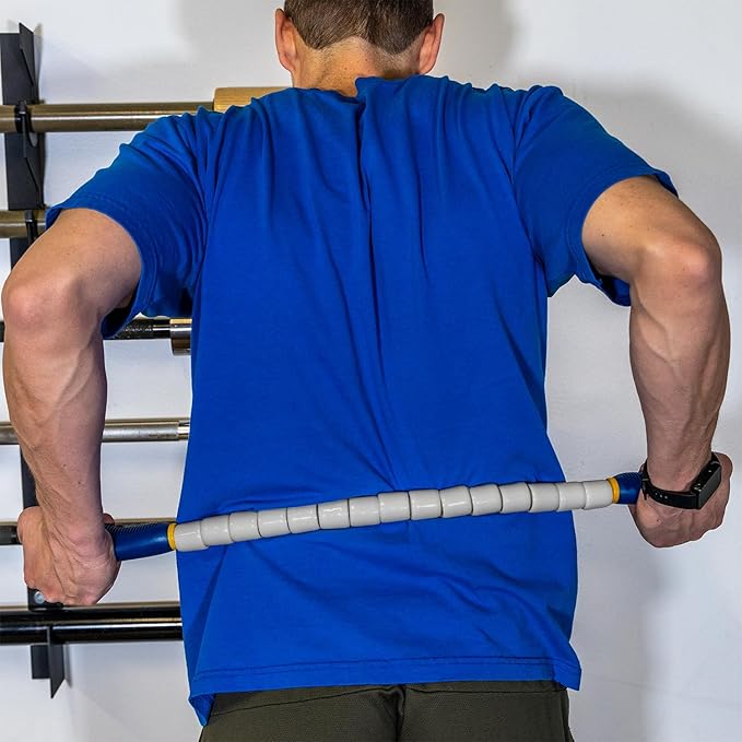 Massage Stick 24" Handheld Spindle Massage Roller - Full Body Muscle Recovery & Myofascial Release (Large - 24" Massage Stick) - Bloomnest