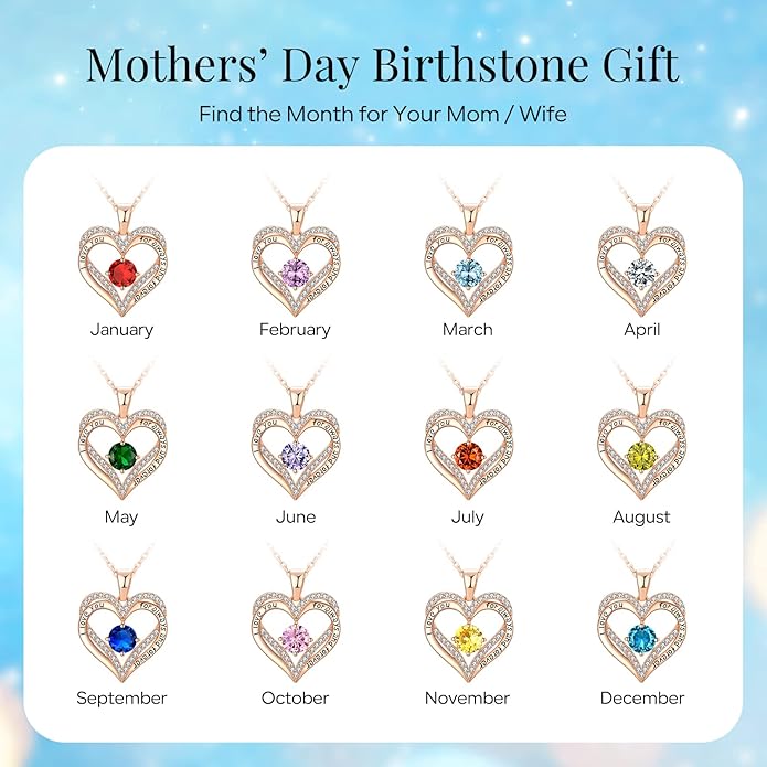 18K Rose Gold Necklaces for Women Birthday Gifts for Women Jewelry for Women Birthday Gifts for Wife Girlfriend Daughter Wife Birthday Gifts for Anniversary Mothers Day Christmas Valentines Gifts - Bloomnest