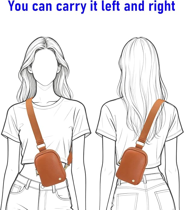 INICAT Small Sling Bag for Women Everyday & Travel Crossbody Bags Lightweight Cross Body Purses Vegan Leather - Bloomnest