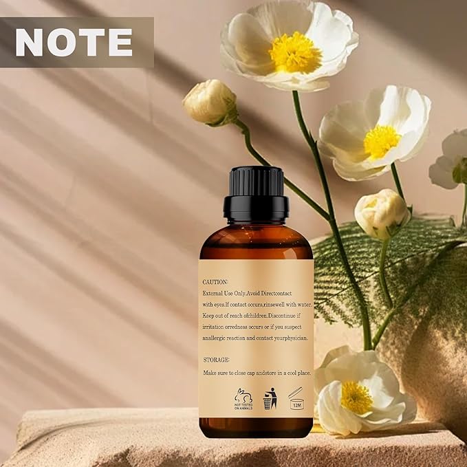 Basil Essential Oils 60ML, 100% Pure and Natural Essential Oil for Aromatherapy Diffuser - 2 Fl Oz/Basil