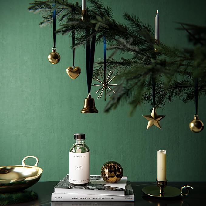 The Magic Scent Pine Aroma Oil - Diffuser Scent - Cold-Air & Ultrasonic Diffuser Oil - Pine Essential Aromatherapy - 8.5 fl oz, 250 mL - Bloomnest