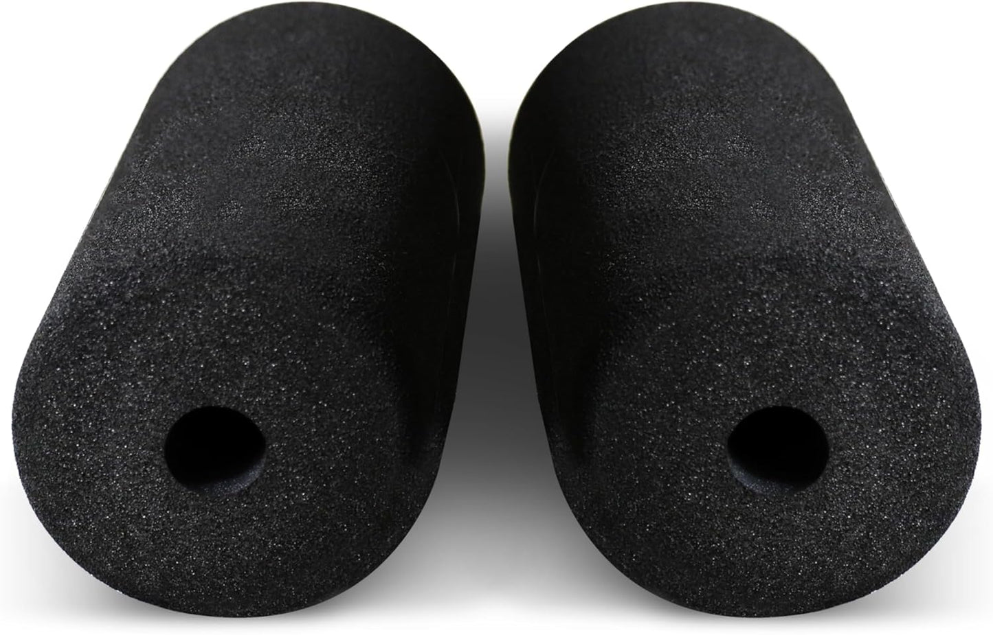 WF Athletic Supply Foam Foot Pads, Foam Roller for Gym Exercise Machines Equipment Replacements, Roller Pad for Leg Extension, PEC Deck Pads for Weight Bench, Sold by Pair (12” x 4” OD x 0.875” ID)