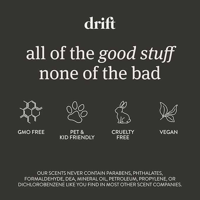 Drift Car Air Freshener Starter Kit - Wooden Deodorizer - Vehicle Odor Remover - Auto Scent Diffuser - Long-Lasting Car Freshening - Amber 3 Pack - CLIP INCLUDED - Bloomnest