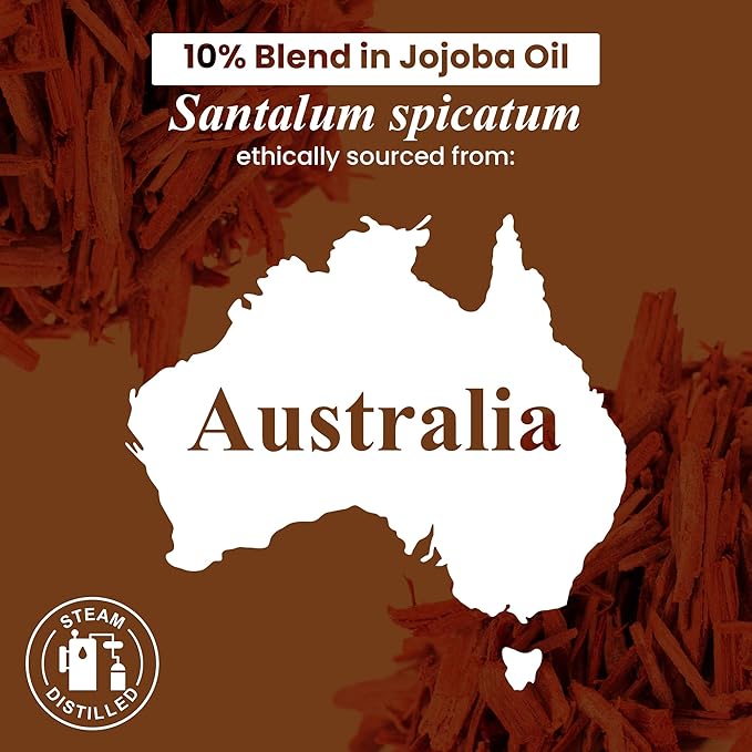 Handcraft Blends Sandalwood Essential Oil – 1 Fl Oz – 100% Pure and Natural – Premium Grade Essential Oil for Diffuser and Aromatherapy, Skin, Massage, Candle and Soap Making Fragrance - Bloomnest