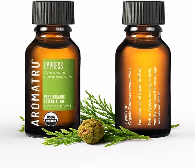 Elevate Essential Oil Kit – Indian Frankincense, Balsam Fir, Juniper, and Cypress – Organic & Wildcrafted – ISO Certified – No Synthetic Fillers – Ethically Sourced - Bloomnest