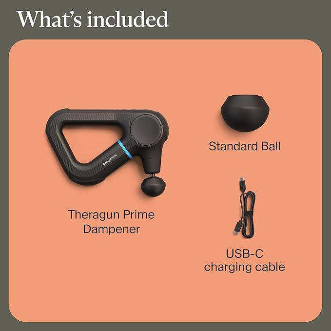 TheraGun Prime (6th Generation) Massage Gun by Therabody – Deep Tissue, Powerful Massage in a Rugged, Durable Design for Reliable Recovery & Pain Relief - Bloomnest