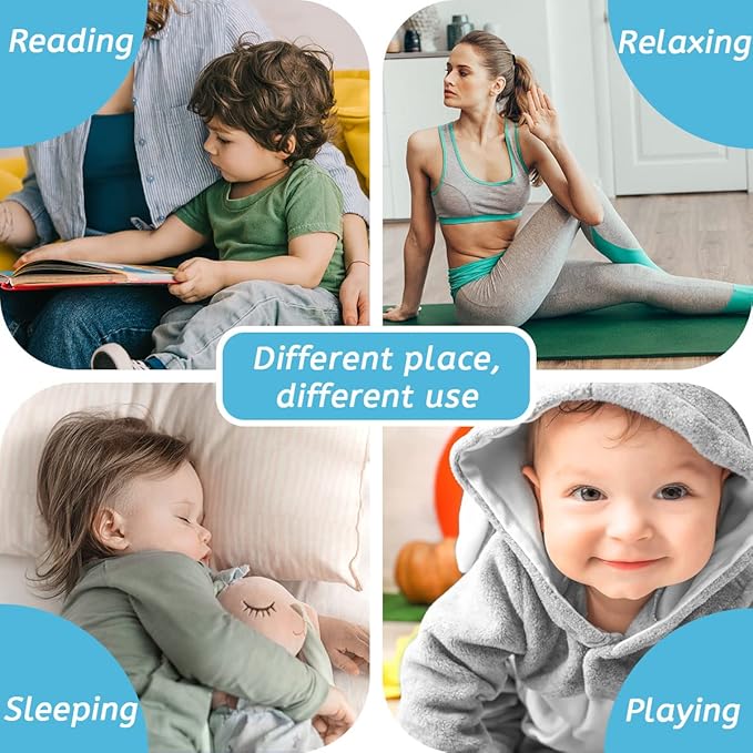 Sleep White Noise Sound Machines with 30 Soothing Sounds 3.5 mm Headphone Jack 5 Timer Settings 32 Precise Volume Memory Function Compact Design Ideal Gift - Bloomnest