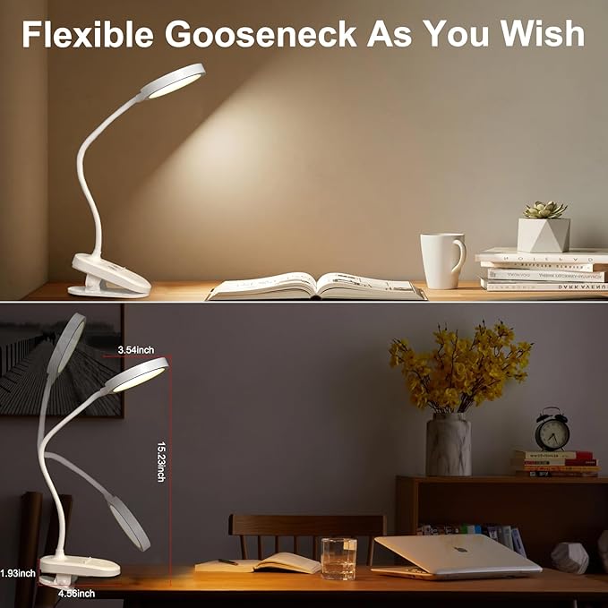 Red Light Therapy 625nm, LED Happy Lamp 4500K, Sleep Aid Lamp Blue Light Blocking Dimmable for Deep Relaxation Travel Meditation and Yoga, Reading (White) - Bloomnest