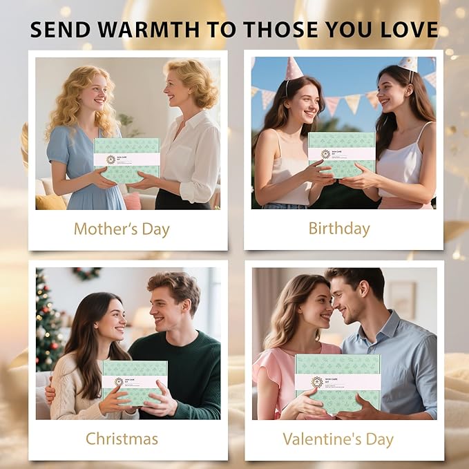 30pcs Valentines Day Gifts for Men & Women, Facial Skin Care Set & Spa Ki, Self-Care Relaxation Gift, Skin Care Collection, Tea Tree Essential Oil, Serum, Dad, Mother's Day, Christmas, Birthday - Bloomnest