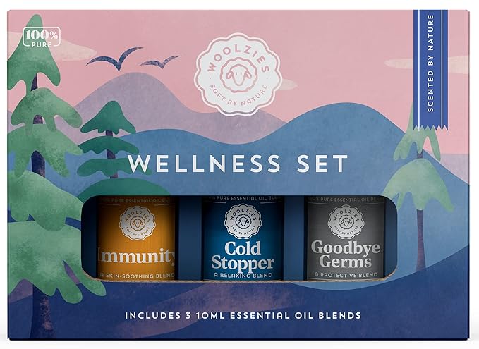 Wellness Essential Oil Blend Set | Cold Stopper | Natural Undiluted Therapeutic Grade Oils| for Diffusion Internal or Topical - Bloomnest