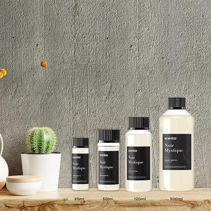 Hotel Diffuser Oil Inspired by 5-Star Hotel Scent-50 mL 1.69 fl oz-Essential Oil Blend Rose, Lemon and Musk Notes for Aromatherapy Ultrasonic & Cold Diffusers-Noir Mystique, Mothers Day Gift - Bloomnest