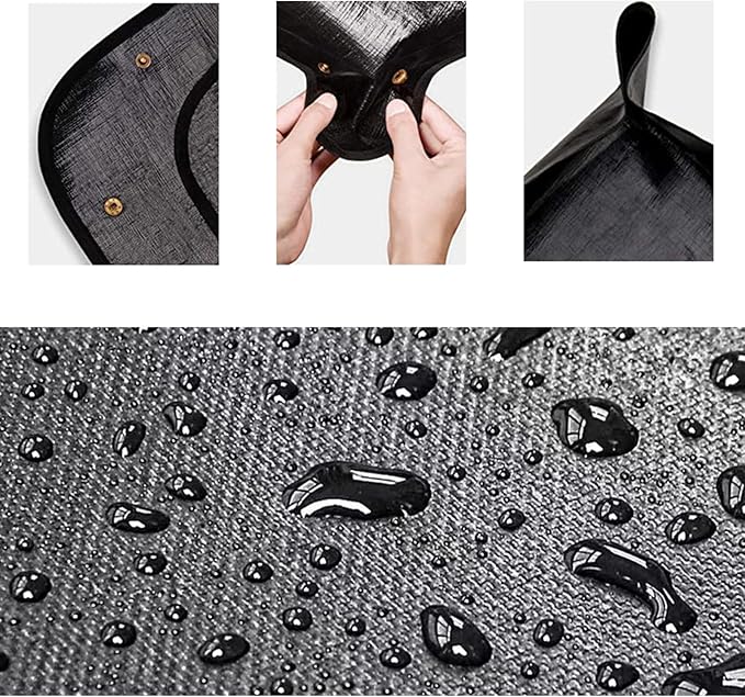 39.4" x 39.4" Large Plant Repotting Mat for Indoor Plants, Portable and Foldable Gardening mat, Waterproof Transplanting Potting Mat in Garden Outdoor - Bloomnest