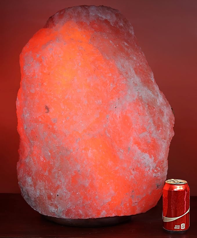 Giant Natural Himalayan Crystal Rock Salt Lamp 125~135 lbs - Bloomnest