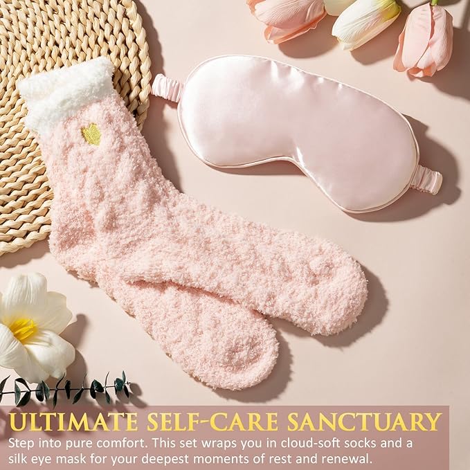 Valentine's Day Birthday Gifts for Women Self Care Package Get Well Soon Gift Baskets, Thinking of You Sympathy Spa Gift Set w/ Crochet Flower Bouquet, Unique Gifts for Women Her Wife Girlfriend Mom - Bloomnest