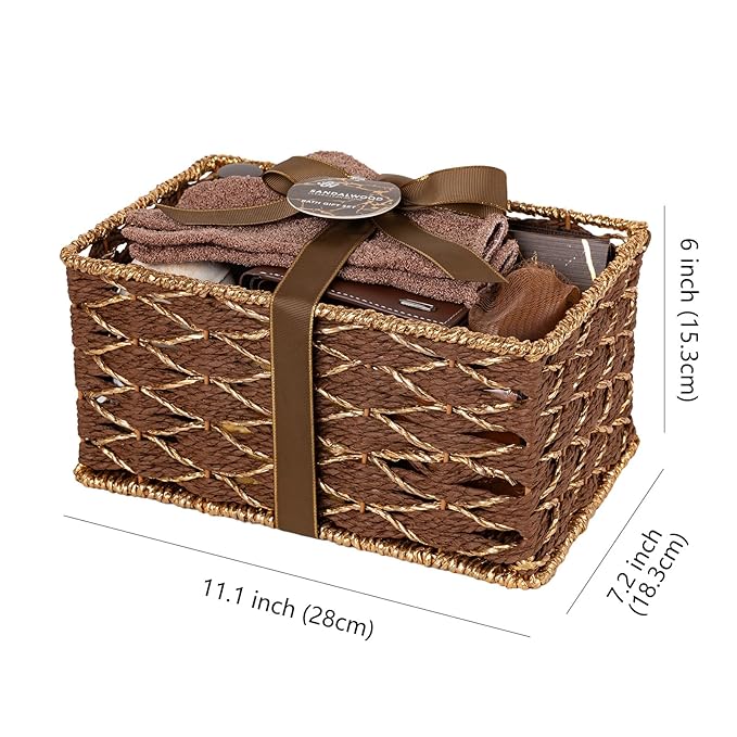 36 Pcs Christmas Gifts For Men, Sandalwood Bath & Body Gift Basket, Beard Grooming Set, Face Skin Care Kit, Men Home Spa Gift, Bath Bomb, Bear Oil, Birthday, Valentines, Father's Day, Dad, Anniversary - Bloomnest