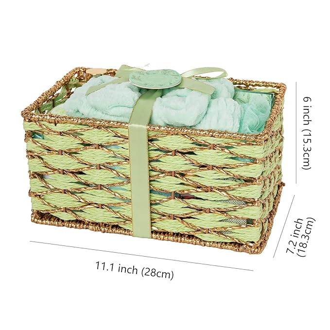35 Pcs Valentines Day Gifts Basket for Women, Tea Tree Spa Gift, Face Skin Care Set, Bath & Body Gift Set, Self-Care Relaxation Gift, Diffuser, Birthday, Mother's Day, Christmas, Wife - Bloomnest