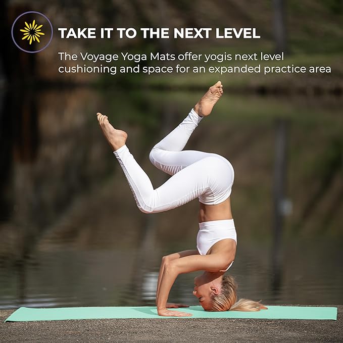 Sunshine Yoga Voyage Yoga Mat, 10 Pack, 72" x 24" Professional Studio and Gym Bulk Yoga Mats, 5mm Thick, Durable, Anti-Tear, Non Slip Fitness and Exercise Mats - Bloomnest