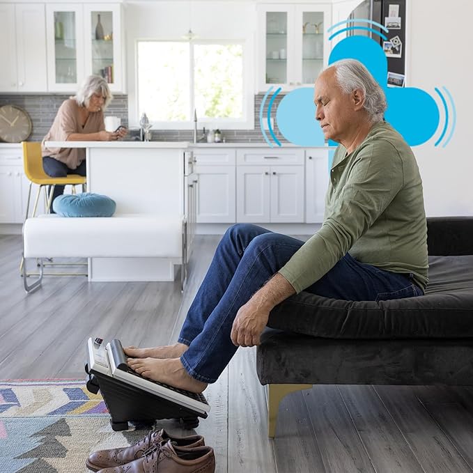 MedMassager Foot Massager Plus | Deep Tissue Massage Therapy, at-Home Massager, Dual Speed, Portable & Compact, Fast Relief from Neuropathy, Improves Blood Circulation MMF07