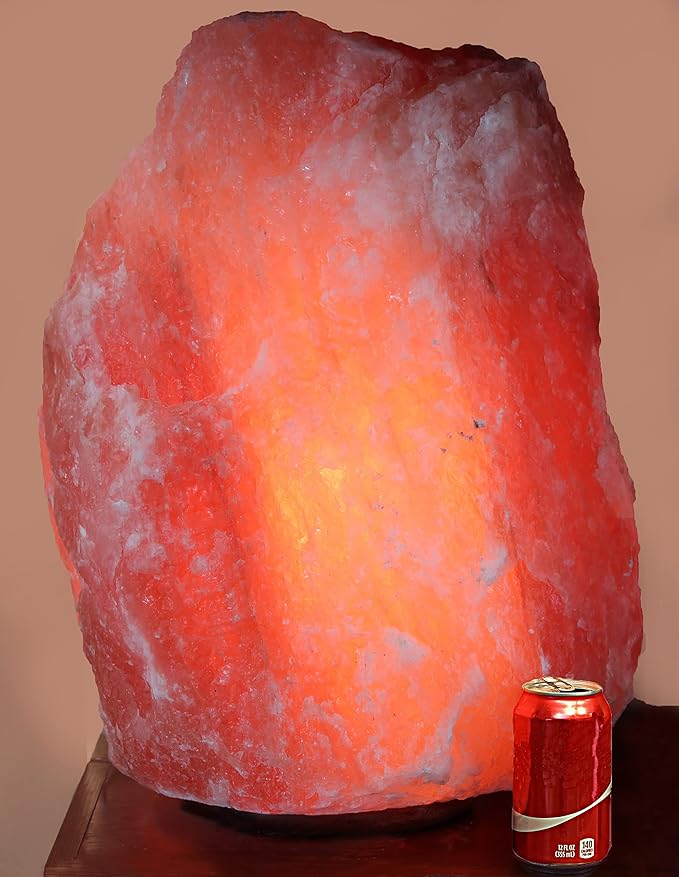 Giant Natural Himalayan Crystal Rock Salt Lamp 190~205 lbs - Bloomnest