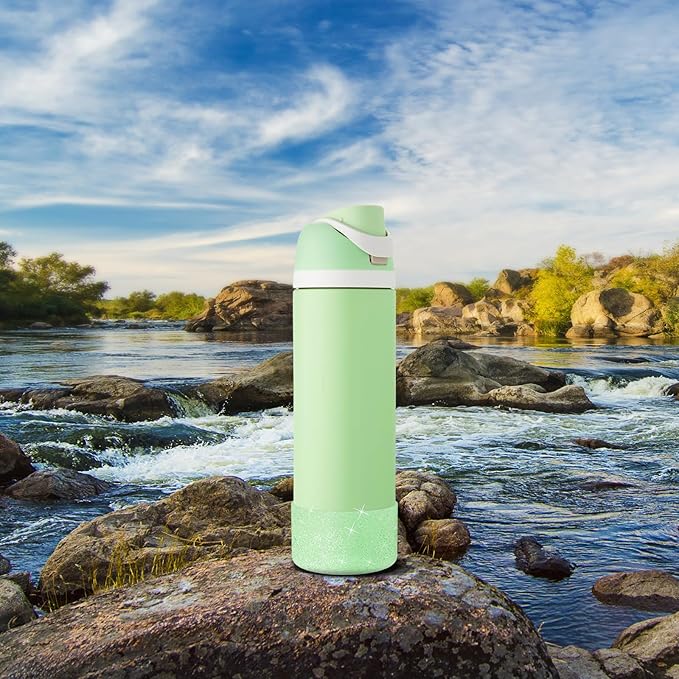 Silicone Boot for Owala Water Bottle 24 oz 32 oz 40 oz, Anti-Slip Protective Sleeve for FreeSip/Twist/Flip Stainless Steel Water Bottles Accessories BEONSKY