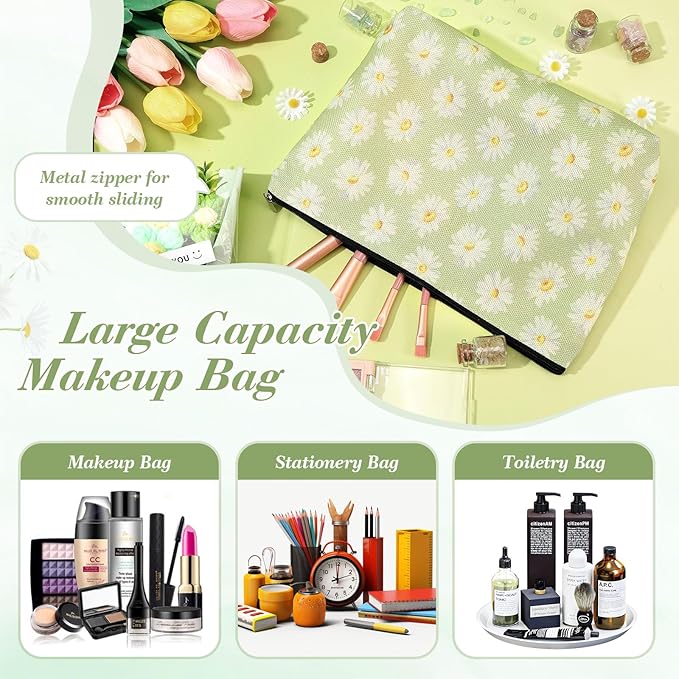 Birthday Gifts for Women Daisy Spa Gifts Box Set,Happy Birthday Gift Baskets for Mom Wife Girlfriend Best Friend Sister Self Care Valentines Day Gifts for Her with Blanket Vanilla Coconut Candle