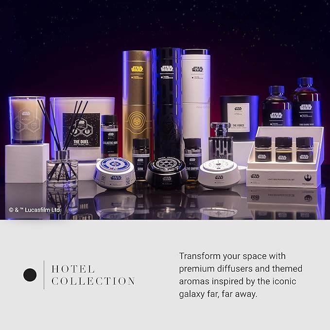 Hotel Collection - Jedi Chauffeur Car Diffuser Oil - Light Side Luxury Essential Car Diffuser Oil - Bergamot Damask Rose Chinese Black Tea - 20ml - Bloomnest