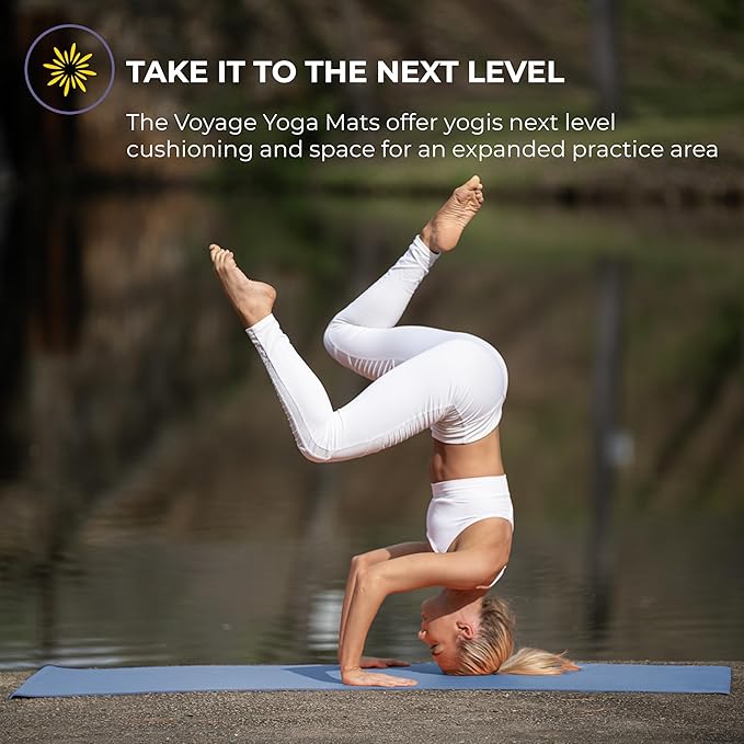 Sunshine Yoga Voyage Yoga Mat, 6 Pack, 72" x 24" Professional Studio and Gym Bulk Yoga Mats, 5mm Thick, Durable, Anti-Tear, Non Slip Fitness and Exercise Mats - Bloomnest
