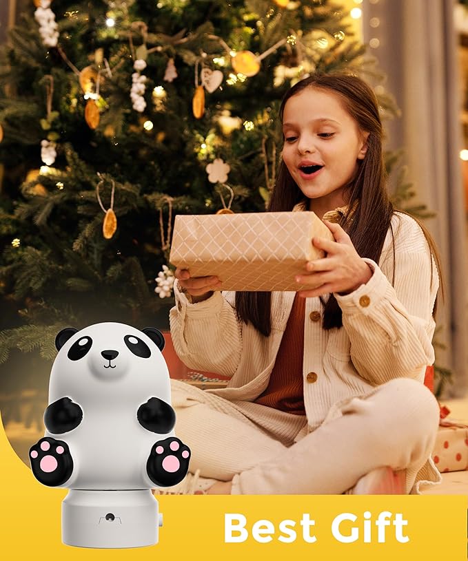 L LOHAS LED Night Light for Kids, 3D Cute Night Light Plug in, Dusk to Dawn Nursery Night Lights, RGB+Soft White 3000K, 3 Lighting Modes, Room Decor, Children - Bloomnest