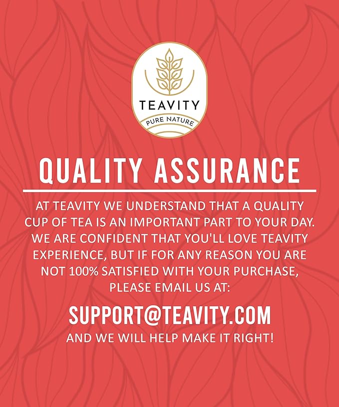 Organic Raspberry Apple Black Tea Pods for Keurig - Naturally Caffeinated Fruit Tea by Teavity (12 Tea Pods) - Bloomnest