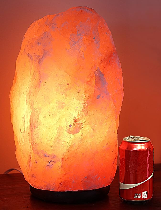 Giant Natural Himalayan Crystal Rock Salt Lamp 35~45 lbs - Bloomnest