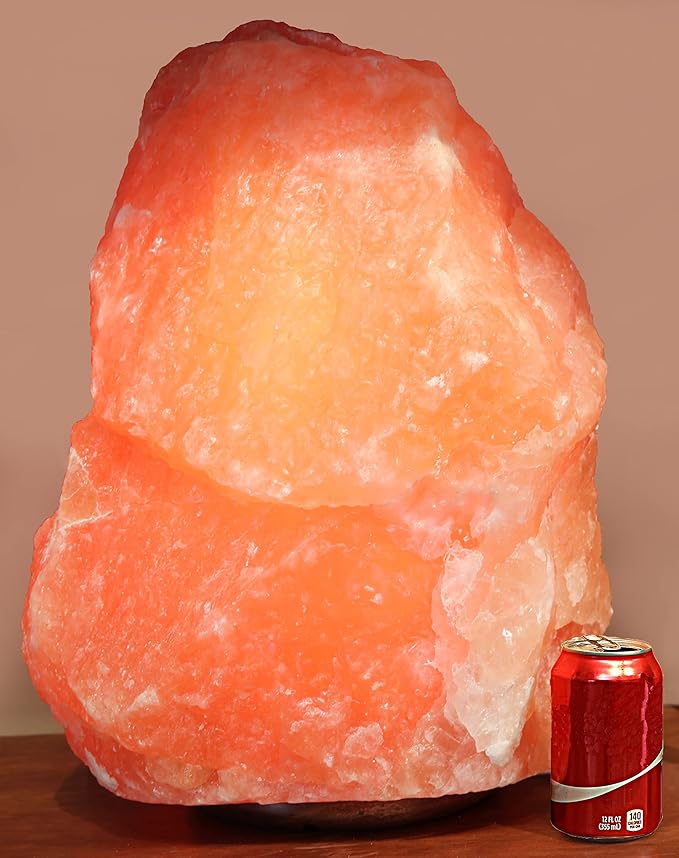 Giant Natural Himalayan Crystal Rock Salt Lamp 145~160 lbs - Bloomnest