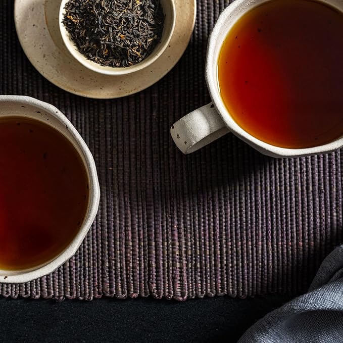 Rishi Tea China Breakfast Black Loose Leaf Tea - Organic, Robust & Caffeinated, Enjoy Hot or Iced - 4 Ounces, 12+ Servings - Bloomnest