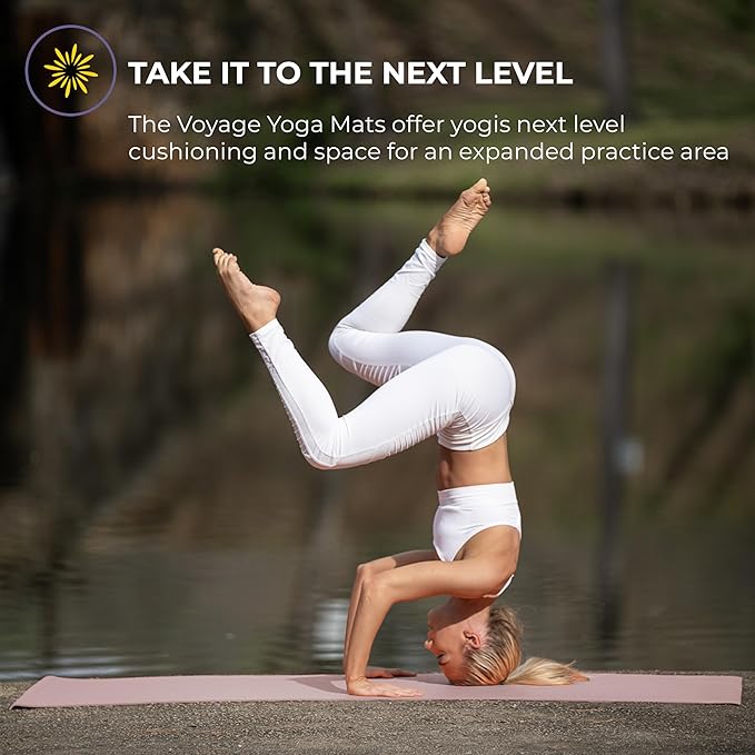 Sunshine Yoga Voyage Yoga Mat, 10 Pack, 72" x 24" Professional Studio and Gym Bulk Yoga Mats, 5mm Thick, Durable, Anti-Tear, Non Slip Fitness and Exercise Mats