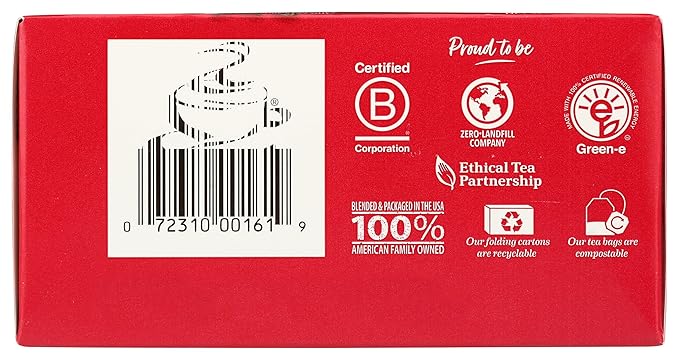 Bigelow, Spiced Chai Tea (Caffeinated), 20 Count - Bloomnest