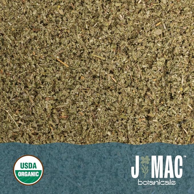 J Mac Botanicals, Organic Rubbed Sage (8 oz), Certified USDA Organic, Dried Rubbed Sage Leaf. Culinary Grade-excellent for sausage making, fresh Albanian harvest (Pack of 2) - Bloomnest