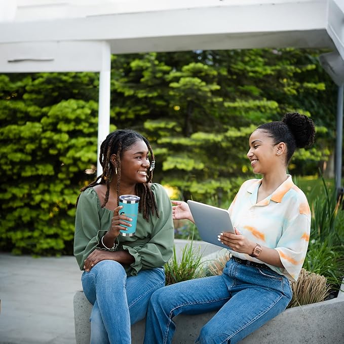 Personalized Custom Print in USA Tumbler 72Pcs 20oz Stainless Steel Double Wall Coffee Cup with Lid & Straw Insulated Tumbler with Colorful Text Logo Photo