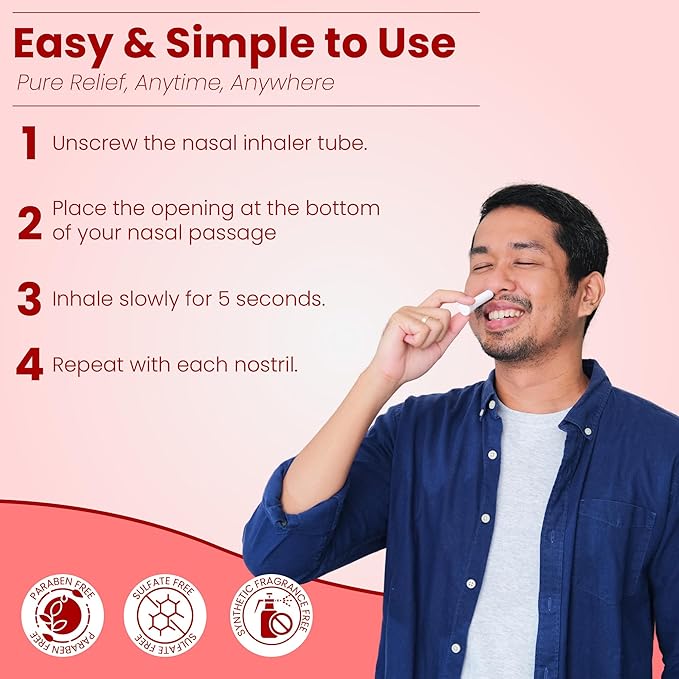 MOXE Blaze Nasal Stick | Calming Comfort + Mental Balance | Thieves Oil Inhaler Provides Soothing Spicy Sensation | Aromatherapy Inhaler with 100% Pure Essential Oils, Frankincense (1 Pack) - Bloomnest