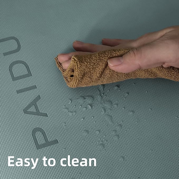 Yoga Mat Non Slip Anti-tear,extra thick-2/5 inch(10MM)High Resiliency Professional POE Yoga Mats for Women Men Kids,72"x24"inch,Workout, Yoga, Pilates and Floor Exercise, with Carrier Strap - Bloomnest