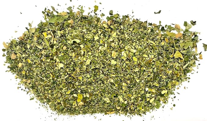 FIRE TEAS Organic Moringa Leaf Tea with Ginger & Saffron - Loose Leaf Blend - - Bloomnest