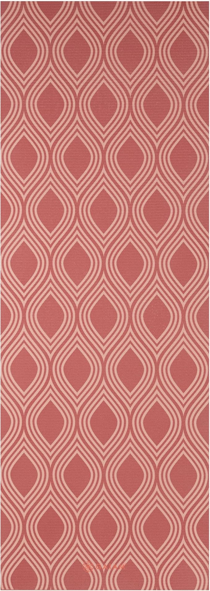 Gaiam Yoga Mat - Premium 6mm Print Reversible Extra Thick Non Slip Exercise & Fitness Mat for All Types of Yoga, Pilates & Floor Workouts (68" x 24" x 6mm Thick) - Bloomnest