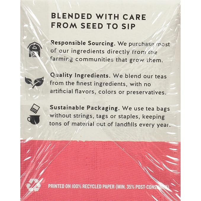 Celestial Seasonings Sleepytime Wellness Tea Plus Probiotics, Caffeine Free, 18 Tea Bags Box (Pack of 2) - Bloomnest