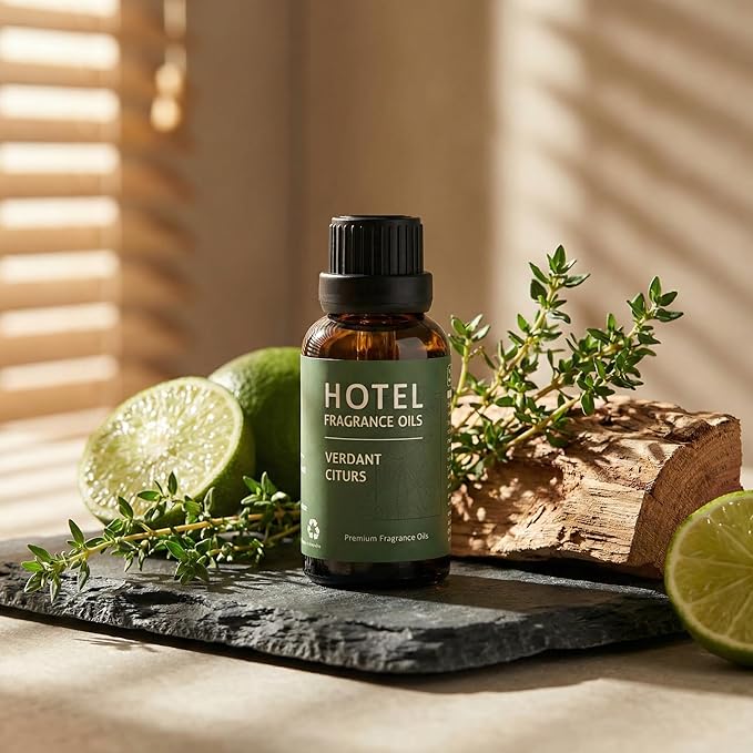 Verdant Citrus Diffuser Oil – Luxury Hotel-Inspired Essential Oils for Diffusers Aromatherapy – Fragrance Oil Blend – Refreshing Home Essentials for Living Room & Bathroom – 30ml - Bloomnest