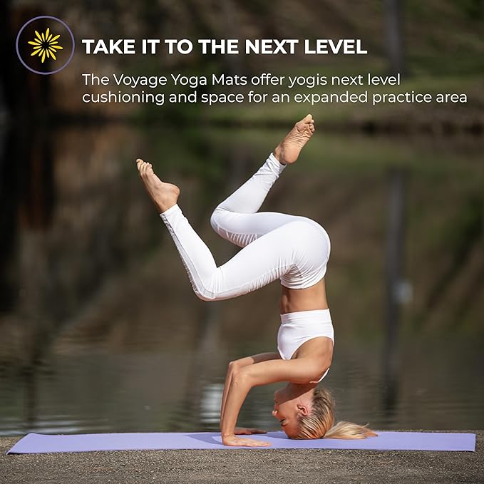 Sunshine Yoga Voyage Yoga Mat, 10 Pack, 72" x 24" Professional Studio and Gym Bulk Yoga Mats, 5mm Thick, Durable, Anti-Tear, Non Slip Fitness and Exercise Mats