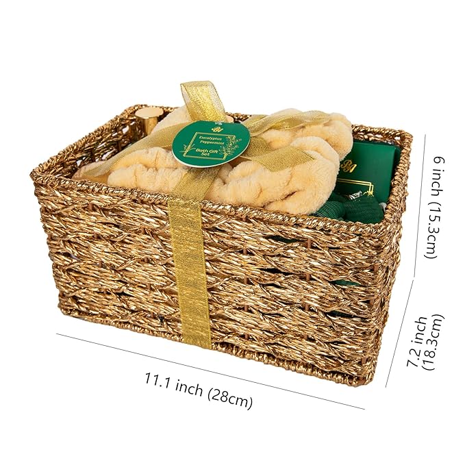 35 Pcs Valentines Day Gifts for Women, Eucalyptus Bath & Body Gift Basket, Self-Care Relaxation Set, Face Skin Care Kit, Home Spa Gift, Face Oil, Birthday, Christmas, Mother's Day, Anniversary