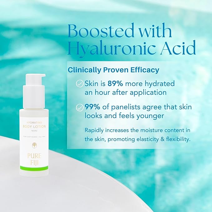 PURE FIJI Hydrating Body Lotion Travel Size, Noni (3oz/90ml) - Bloomnest