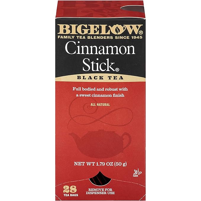 Bigelow Tea Cinnamon Stick Tea, Black, 28 Count (Pack of 1) (10343) - Bloomnest