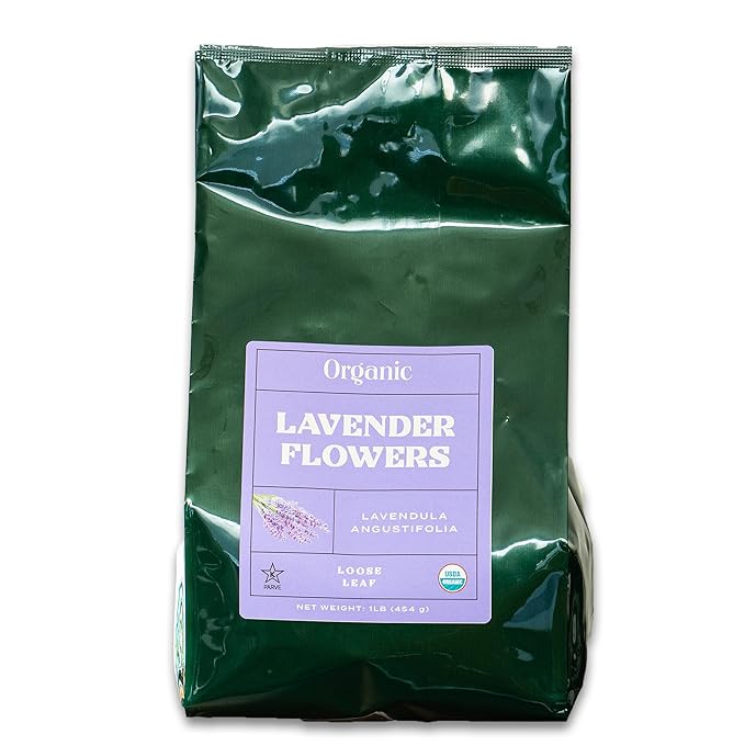 Worldwide Botanicals Organic Lavender Flowers, 1 lb, Pure European Lavender buds, Perfect for Aromatherapy, Sachets, Wedding celebrations, Tea flavoring, Eye pillows Scenting The Home - Bloomnest