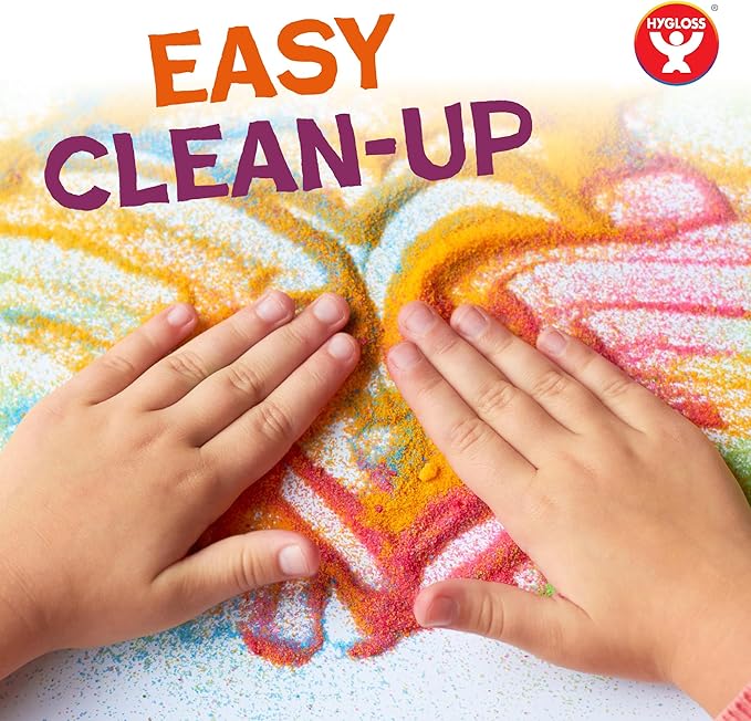 Hygloss Colored Sand for Crafts – 25 lb, Yellow – Vibrant Colorful Fine Sensory Play Sand Art Kits for Kids – Classroom Activities for Children 3 4 5 6 7 8 9 10 11 12 – Safe for Ages 3+ - Bloomnest