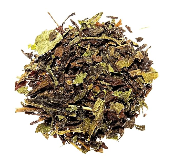 Nelson's Tea - Lemon Mint - Herbal Loose Leaf Tea - Caffeine Free - Peppermint leaves, lemongrass, spearmint leaf, lemon verbena, and lemon balm (Sample 0.3 Oz) - Bloomnest