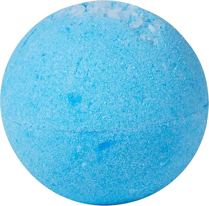 ANIHANA Bath Bomb with Coconut Oil, Paraben Free, Hand-Crafted Luxury Fizzers, Refreshing Blue Ocean Scent, 6.3 oz - Bloomnest